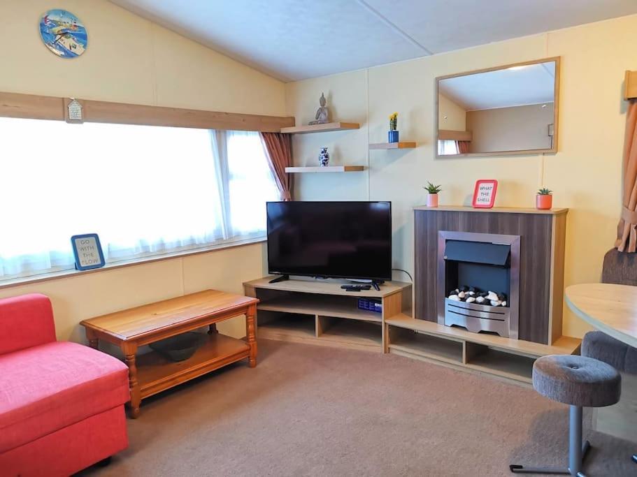 Charming Static Caravan Dawlish Extérieur photo